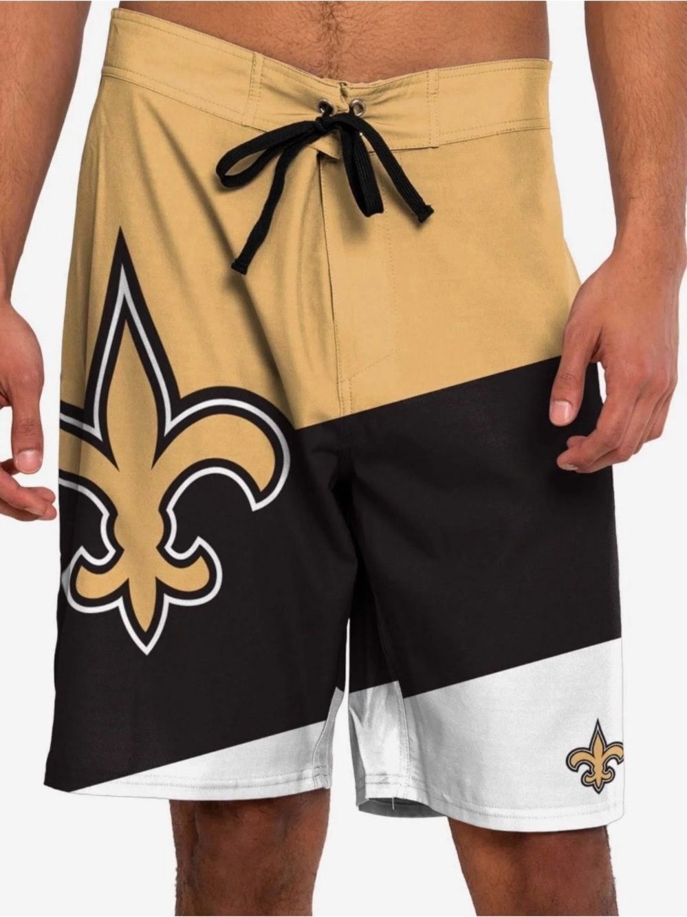 NWOT Mens NFL New Orleans Saints Dive Board swim beach summer shorts XL NEW